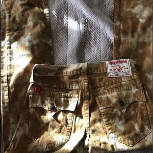 Distressed True Religion Ricky Straight, 33